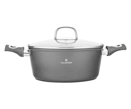 Garnek Altom Valdinox Grand garnek 24cm 4,0l. z pokrywą szklaną